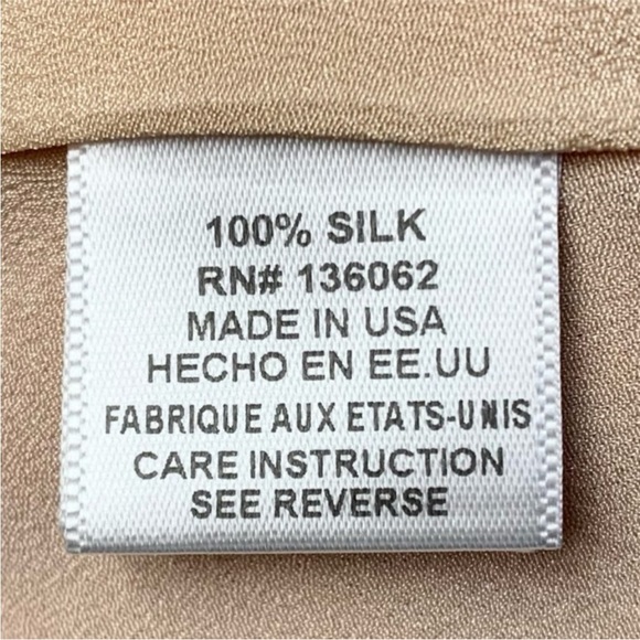 Lavender Brown Silk Tank Slip Designer Dress with Pockets MSRP $249 Size XS - Picture 4 of 8